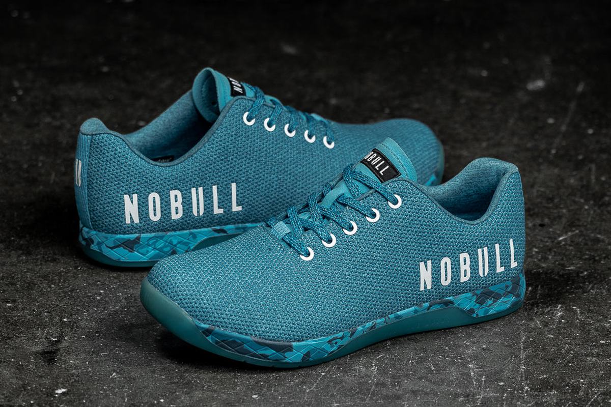 Nobull Superfabric Men's Trainers Blue | Australia (CS5830)